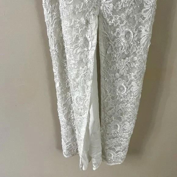 Lovers and Friends Eloise Embellished Maxi Dress in White Medium NEW! W/ tags! - Picture 4 of 7